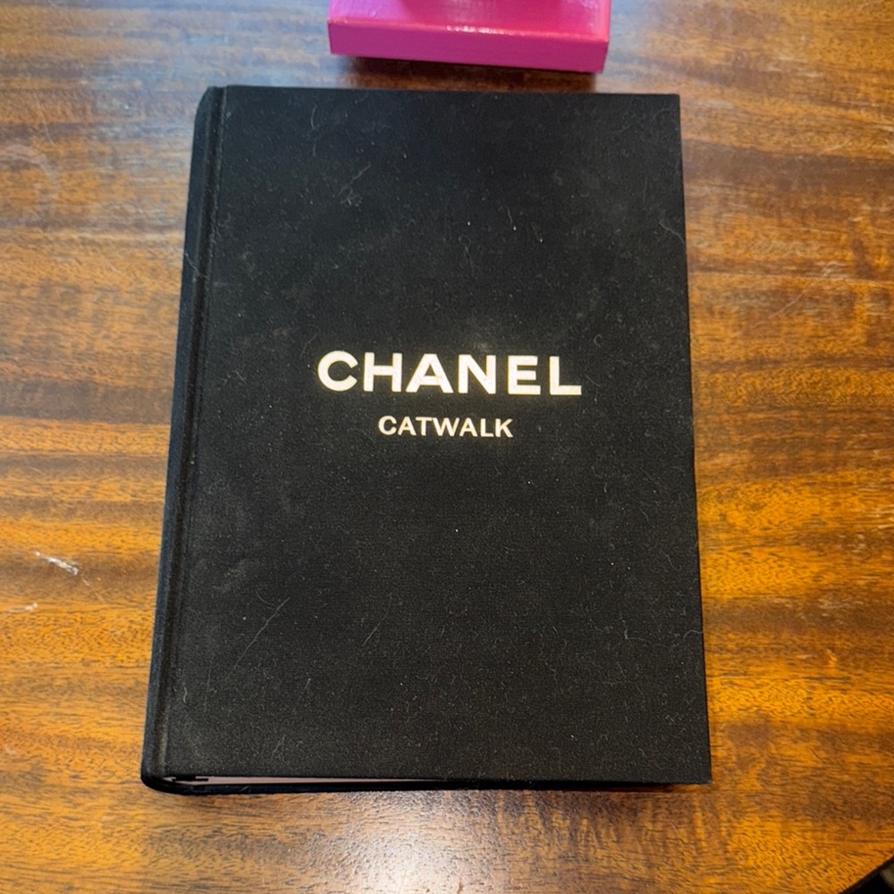CHANEL Black & White 'Catwalk' Hardcover Coffee Table Book
